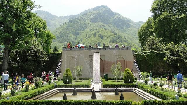 Chasma Shahi Garden Srinagar Kashmir