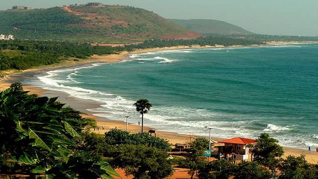 Rushikonda beach, Visakhapatnam