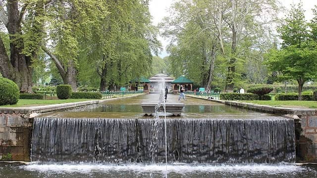 Shalimar Bagh Mughal Gardens Srinagar Kashmir