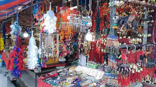 Shopping in Tibetan Market and Mall road McLeod Ganj
